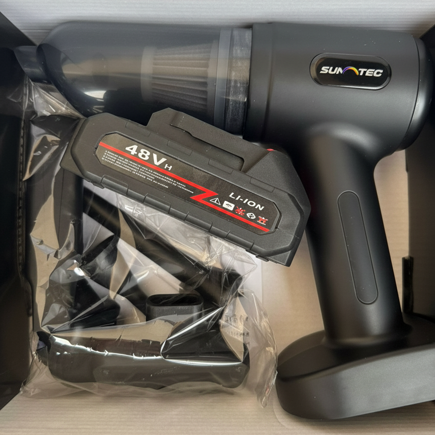 MiniVac Pro — Aspirator puternic și portabil cu funcție dublă